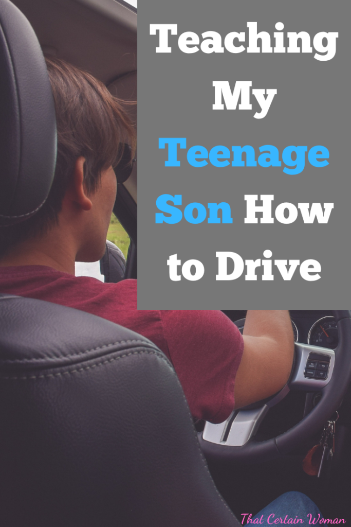 teaching teen to drive