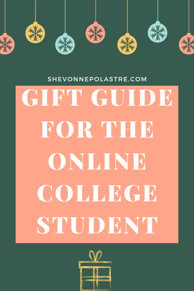 Some great gift ideas for the online students in your life. 