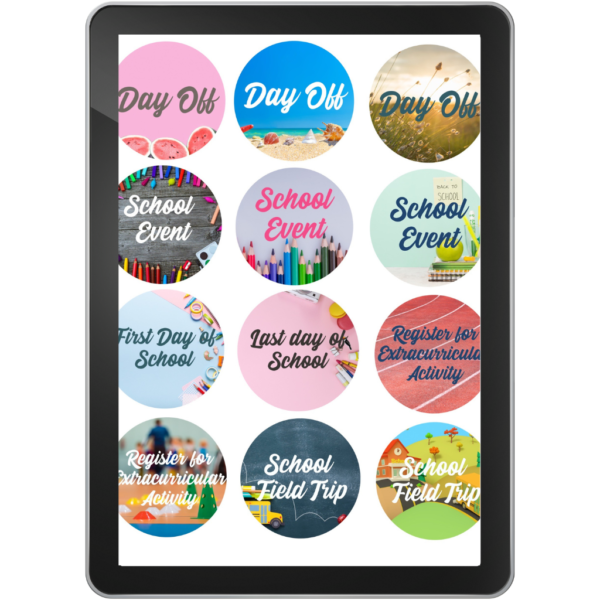 Working Mom Digital Stickers | 100+ Individual PNG Stickers Bundle | Goodnotes Planner Digital Stickers - Image 5